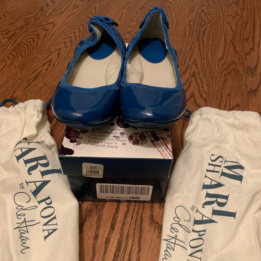 Cole Haan Nike Air Maria Sharipova Bacara Ballet Flat -size 8.5B